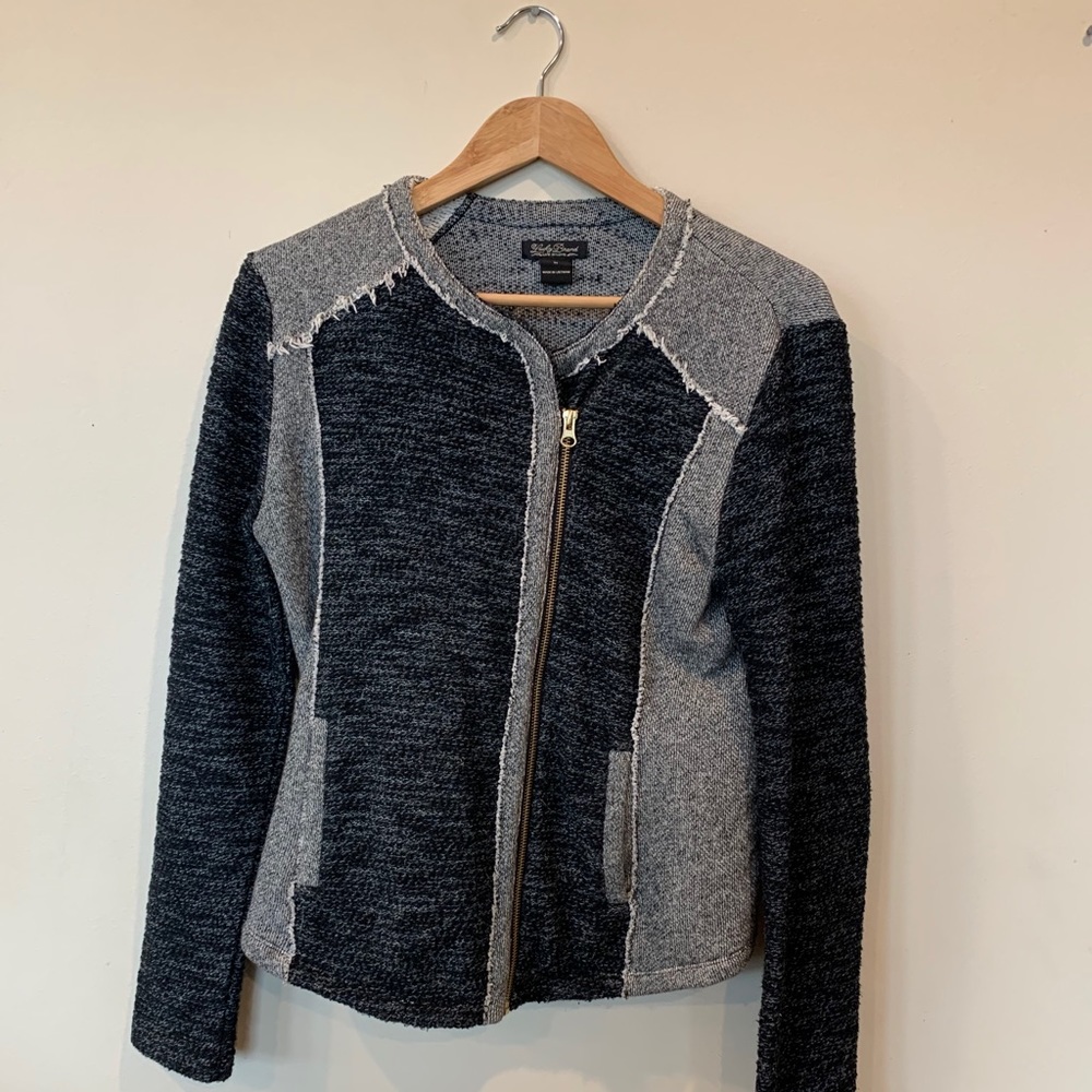 Lucky Brand gold side zipper jacket